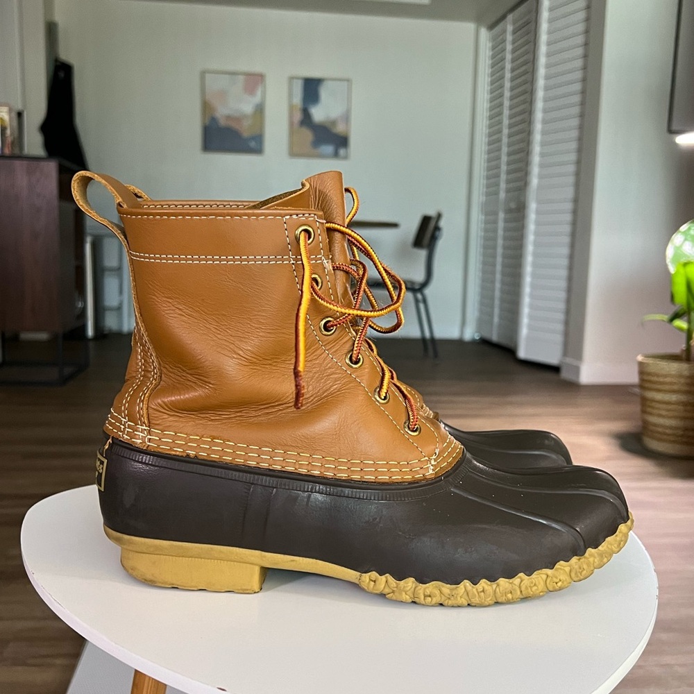 L.L. Bean Brown and Black Men's Boots